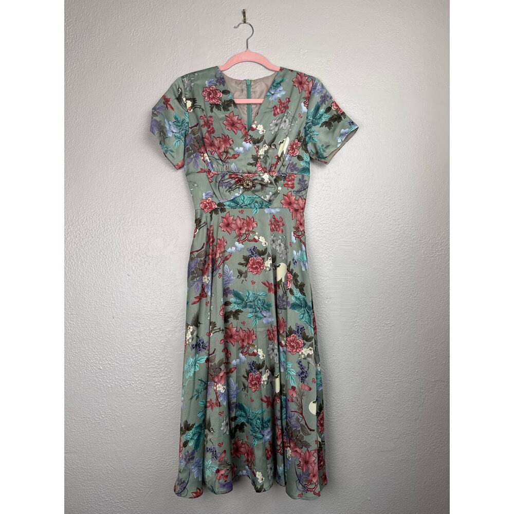 Vintage Replica Floral Dress Sz.S